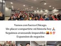 Vamos con fuerza Chicago. Un placer compartirte mi historia hoy 🙏🏽 Seguimos avanzando imparables 🌆🔥💯 Expansion de negocios