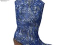 Botas texanas Zul  Hecho con amor para ti ❤️  📱321-381-8367 📱311-852-1365  Domicilios en Medellín 📱 Envíos a todo el país 🛩️🚚 Envíos internacionales 🌎