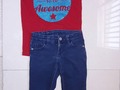 Conjunto Niña Talla 5-6 años/ 6$ o al cambio Marca: Aeropostal-Faded Glory
