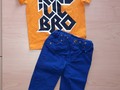 Conjunto Niño 18meses 12$ o al cambio  Franela place nueva Jeans Como Nuevo