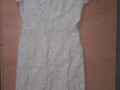 Vestido Dama Encaje Forever21😍 Talla S/Blanco Hueso/ Oferta 10$