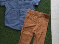 Conjunto Niño 2años 😍 12$ Cómo Nuevo Camisa Jeans Carters Jogger Importado