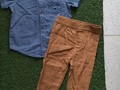 Conjunto Niño 2años 😍 10$ Camisa de Jeans Carters  Jogger Importado