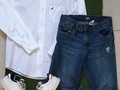Conjunto Niño 8años 12$  Camisa Náutica Corbatín  Jeans Oshksoh Zapatos Tommy Talla 32/ 8$  En excelente estado sin detalles