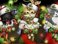 ‘Purrfect Stocking Stuffers’ Graphic Art Print ~ ~ Christmas for cats and cat lovers ~ #HappyHolidays #holidays #holidaysandcelebrations