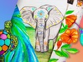 Art for Beginners & Kids: 8 Drawing & Mixed-Media Projects | Udemy ~ #continuingeducation #onlinecourses