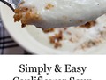 Simple Cauliflower Soup | Easy Recipes | Eat Travel Life