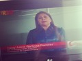 Aunque la foto quedó rara lo importante es destacar la mojada de mi Ma #RespondeALaComunidad en la Contraloría de Cundinamarca #Farándula TeAmoMa