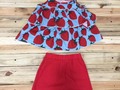 Conjunto de fresitas para una linda pequeña 👧🏼🍓