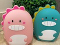 Lámparas de dinosaurios 🦕🦖 cambian de color al tocarlas 🤩