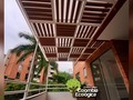 Pérgola tipo ajedrez color canela realizada en wpc, estructura metálica y con policarbonato ♻️ innovando tus espacios de la mano del planeta 🌎   #arquitectura #colombia #architecture #diseño #design #bogota #medellin #construccion #photography #interiordesign #art #arte #diseñointerior #architecturephotography #interiorismo #photooftheday #instagood #fotografia #archilovers #architecturelovers #barranquilla #casa #render #concreto #cali #hogar #diseñodeinteriores #edificio #cucuta #archdaily