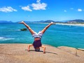 Muchos de nuestros sueños parecen al principio imposibles, luego pueden parecer improbables, y luego, cuando nos comprometemos firmemente, se vuelven inevitables... #Shirshasana 897... . . . #asanas #yogainspiration #Relax #florianopolis #yoga #yogateacher #meditacion #meditation #naturaleza #nature #brasil #beatiful #love #beachlife #life #travelgram #travel #praia #surf #surfing  #floripa #berlin #moscow #london #france #ins #chill #chilegram #india