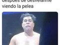 Me siento un poco vergueado, vos me entendés netio