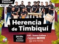 VIVA LA MUSICA FESTIVAL!!! Presenta este 26 de diciembre a Herencia de Timbiquí y La Pacifican Power  Un escenario lleno de música y  sabor donde brindaremos homenaje a nuestra ciudad resaltando el talento Regional y el amor por nuestra ciudad #TeAmamosCali  @herenciadetimbiqui @pacificanpower  VIVA LA MUSICA 7 pm  Teatro Calima  Entradas en  @ColboletosOficial 6611111   #TeatroCalima #VivaLaMusica #YuriBuenaventura #SantiagoDeCali #Homenaje #FeriaDeCali #Conciertos