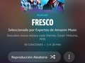 #Fresco la playlist recomendada de la semana en @amazonmusicco @primevideolat allí podrán escuchar #SeVale el nuevo sencillo de @dlarosamusic