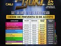 “EL BUKI LLEGA A CALI” 24 DE NOVIEMBRE, DIAMANTE DE BEISBOL @livemusicconcertsoficial @ticketshop.col @comunicarce  Boleteria  Info y Reservas 6024084721- 3117365982 Puntos de venta Norte. Licores Jr ( Av 6 # 15N-87) Horario 12pm a 8pm Sur. C.C Holguines Trade Center (local 202A) Live Music Concerts. Horario 9am a 1pm y 2pm a 6pm