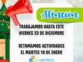 Información importante 👆 Allí les dejamos la información de los días en los que estaremos laborando por este año 2022  Aprovecha de agendar tu cita, ésta semana estaremos laborando en nuestro horario habitual: 8:00am -12:00m 2:00pm - 5:00pm  Comunicate con nosotros en horario de oficina escribe o llama al 📱3043783915  @erika_melo09⠀⠀ @patricia_atuesta19⠀⠀⠀⠀ @jhoeobregon⠀⠀⠀⠀⠀ @scar.224b @zeii30⠀⠀⠀⠀ @isamg_27 @angy_beltran @maevelasquez25 @paulacontreraspava11 @tau.ed.ann @nuryelizabeth15 @ronaldarake14⠀ @clubdeequitacionconsentidos⠀  ⠀⠀ ⠀⠀  #fonoaudiologia #terapiaocupacional #psicologia #hidroterapia #fisioterapia #equinoterapia #aprendizaje #segurosbolivar #mapfre #consentidos #consentidossas #consentidoscucuta #terapias #niños #juguetes #asesoriaspedagogicas #cucuta #villadelrosario #lospatios #nortedesantander #colombia️