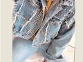 DENIM JACKET . . . . . . . . . #fashion #mood #style #ootd #blogger #fashionista #icon #LA #fashiondistrict #Moda #glamour #quarantine #covid #home #love #paris #France #usa