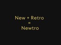 Newtro es un término que se conoce en Asia, tiene años de moda en Seúl, Tokio y otras ciudades importantes de esa parte del mundo.  Se trata de tomar elementos musicales Retro y traerlos a esta época, conservar la esencia para sacar a la generación Z del flujo inmenso de música actual hecha de la misma forma, con mensajes repetitivos, superfluos e infames.  El mundo tiene alternativas, siempre hay otras opciones que te pueden abrir a mundo nuevo de posibilidades.   Newtro es eso, no se lee neutro se lee como Nuevo en inglés sumado a Retro. Sería como " niutro " la transliteración.  Estoy trabajando en este concepto, esto me ha cambiado el enfoque como compositor.   Creo que es algo que muchos artistas de mi edad le debemos al mundo.  Traer lo de siempre a este mundo no será fácil, pero si ya lo están haciendo en Asia por algo será.   #music #luzdesdelasombra #grammy