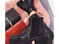 Botín negro disponible 🖤 Escríbenos al WhatsApp 3152479821 o escríbenos al DM  #botines #botin #botinesnegros #botinesmujer