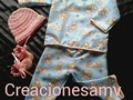 Bellos conjuntos para recién nacidos! DISPONIBLE! #conjuntosdebebés  #económicos #alalcancedetubolsillo #talentovenezolano #echoenvenezuela #macrame #fusionando  #telasytejidos  #babygirl