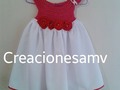 Seguimos creando!  #vestidos #vistiendoprincesas #ofertas #yavienediciembre #vestidosdeniñas  #fusionando #diseñando #creando #red #white