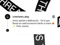 ✨ Feliz Jueves ✨  #CreacionesAlug #tendencia #threads #instagram