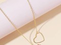 🥰❤️😍Colección Valentine’s Day😍❤️🥰  Cadena tipo corbatín corazón rojo ❤️