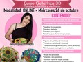 Para quienes han pedido cursos on line, les dejo esta información. Si quieren aprender nuestras técnicas les recomiendo participar en este curso on line en vivo dictado por mi sobrina, @gelatinasgelart desde donde sea que te encuentres. Aprovecha esta oportunidad. Inscríbete ya y participa