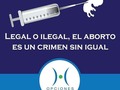 Legal o ilegal, el #aborto es un crimen sin igual. #eTotusTuus