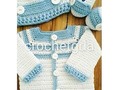 Celeste y blanco siempre es una tierna opción 💙🎈 . . . #crochet #crochetcolombia #tejidoamano #tejido #handmade #hechoencolombia #ropainfantil #niñoscolombia #niños #modacolombia #modamaterna #modainfantil