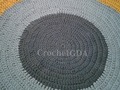 Hoy entregamos este maxi tapete de 2 metros de diámetro hecho en trapillo 🌞🌞🌞 . . #trapillo #tapete #tapeteentrapillo #tapetescolombia