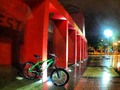 BIKE RIDE TO PRIDE #juevesdecicloruta #barranquilla #colombia #bike #enmicolombia #ig_sport #eyefish #gopro #raining #dark #nightpicture