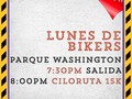 LUNES DE BIKE Punto de encuentro PARQUE WASHINGTON 7:30pm SALIDA 8:00pm CICLORUTA15k #endorfinasmode #cicloruta #barranquilla #colombia #crazybike
