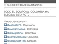 Gracias @ig_colombia por escoger mi foto entre los miles de instagramers!! 👌👍 #ig_colombia #colombia