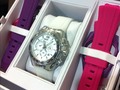 #technomarine #watches TECHNO CRUISE LADY 3 STRAPBAND PINK WITHE AND PURPLE