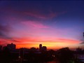 AURORA BOREAL #morning #barranquilla #sky #sun #building #city #street