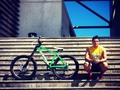 #bike #scott #adidas #tumix #wear #building #sky #museum #stairs #people #instapic #iphonepicture