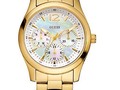 GUESS WATCHES LADY GOLD COLLECTION #watches #guess #gold #multifuncional NÁCAR FACE