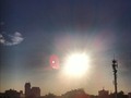 A 1 Mes De Noche Buena SATURDAY 24 Nov 2012 6:41 am #barranquilla #sky #sun #building #city #street #magic #morning #dawn #nofilter #instapic #socialpic