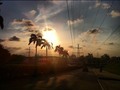 ATARDECER SÁBADO EN BARRANQUILLA #bikers #riders #palms #afternoon #getdark #sky #sun #building #barranquilla #instapic #nofilter #iphonepicture