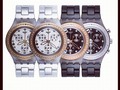 SWATCH DIAPHANE NEW COLLECTION SWAROVSKY ELEMENTS ALINIUM CHRONO #swatch #diaphane #watches #collection #new