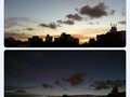 Atardecer Barranquilla 2 Dic 2012 #barranquilla #city #building #palms #getdark #afternoon #sun #sky #cloud #iphonepicture #instapic