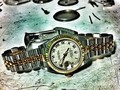 ROLEX® OYSTERPERPETUAL DATEJUST LADY BICOLOR AU&STEEL #watch #watches #time #rolex #clock #jewelry #barranquilla #work #original #instapic #i5 #iphonepicture