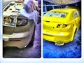 MAZDA (Mazda3 Change Mazda RS3) Fast6Edition @citycaraudio BODY WORK BODYCOLOR #amazing #change #custom #tuning #yellow #barranquilla #fast