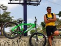 MonsterBikeModel #barranquilla #endorfinasmode #bicentenario #scott #bike #model #nofilter #sky #street #iphonepicture