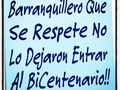 Saludos Aquellos Que No Los Dejo Pasar ESMAD y 911 jajaja #barranquilla #bicentenario #bicentenariobarranquilla