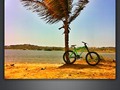 MONSTERBIKE #barranquilla #bike #scott #palms #sky #cloud #colombia #enmicolombia