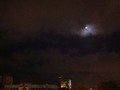 TheMoon #barranquilla #street #enmicolombia #city #dark #night #cloud #sky #moon #instapic #building