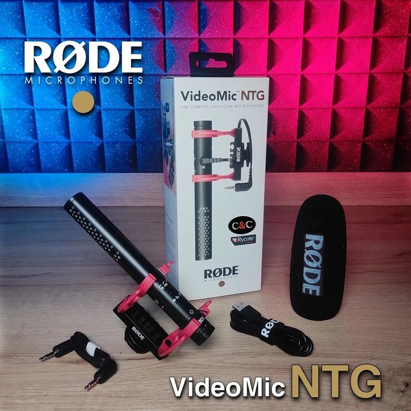 VideoMic NTG. RODE El VideoMic NTG es un micrófono tipo escopeta de